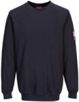 Portwest FR12 Lángálló, antisztatikus pulóver Navy - 4XL (FR12NAR4XL)
