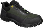 Portwest FE05 Girder Composite félcipő S3S ESD SR FO Fekete/Zöld - 41 (FE05BGN41)