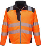 Portwest T402 PW3 Hi-Vis Softshell kabát Narancs/Fekete - M (T402OBRM)