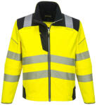 Portwest T402 PW3 Hi-Vis Softshell kabát Sárga/Fekete - XS (T402YBRXS)