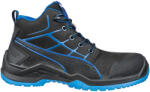 PUMA Krypton Blue Mid S3 ESD SRC Védőbakancs Fekete / Kék - 40