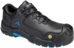 Portwest FC19 Apex Compositelite félcipő S3S ESD HRO SR SC FO Fekete / Kék - 44 (FC19BKB44)