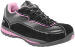 Portwest FW39 Steelite női Trainer S1P HRO Fekete/Pink - 37 (FW39BPR37)