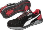 PUMA Airtwist Blk Red Low S3 ESD HRO SRC munkavédelmi cipő Fekete / Piros - 45