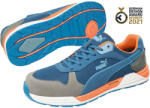 PUMA Frontside Low S1P ESD HRO SRC munkavédelmi cipő Kék / Szürke - 39