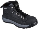 Portwest FW31 Steelite Mid Cut Nubuck védőbakancs SB HRO Fekete - 47 (FW31BKR47)