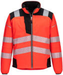 Portwest T402 PW3 Hi-Vis Softshell kabát Piros/Fekete - L (T402RBKL)