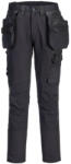 Portwest DX456 DX4 Craft levehető lengőzsebes nadrág Fekete - 40 (DX456BKR40)
