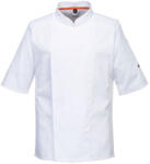 Portwest C746 Stretch Mesh Air Pro rövid ujjú séfkabát Fehér - 3XL (C746WHRXXXL)