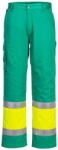 Portwest L049 Hi-Vis könnyű, kéttónusú Combat nadrág Sárga/Kékeszöld - XXL (L049YTRXXL)