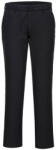 Portwest S235 Női Stretch Slim Chino nadrág Fekete - 34 (S235BKR34)