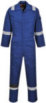 Portwest FR21 Szuper könnyített lángálló overál, 210g Royal kék - XL (FR21RBRXL)