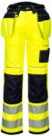Portwest T501 PW3 Hi-Vis Holster nadrág Sárga/Fekete - 48 (T501YBR48)