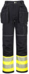 Portwest PW307 PW3 Hi-Vis Class 1 Holster nadrág Sárga/Fekete - 40 (PW307YBR40)