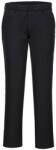 Portwest S232 Női Stretch Slim Chino nadrág Fekete - 52 (S232BKR52)