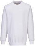 Portwest AS24 Antisztatikus ESD pulóver Fehér - XL (AS24WHRXL)