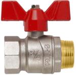 FIV Robinet de trecere pentru apa cu bila si fluture, DN 3/4", FIV, filet interior-exterior (8367R005)