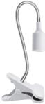 Kobi Rugalmas asztali lámpa klippel PLANTY 1xE27/30W/230V fehér KDSN00000075 (KB0428)