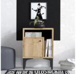 ASIR GROUP Éjjeliszekrény NUNO 55x40 cm zafír tölgy 393MRD1415 (AS1924)