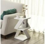 Asir Kisasztal ALBENI 50x30 cm fehér 382NRC1208 (AS1908)