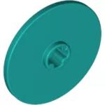 LEGO® 2958c39 - LEGO sötét türkiz technic lemez 3 x 3 méretű (2958c39)