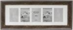 Kenro Bergamo Rustic Brown multi képkeret 5db 10x15 barna (KE-BERG1015BN-5)