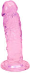 Woomy Zooozy Extra Slippery Jelly Dildo Pink Dildo