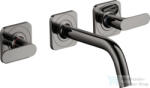 Hansgrohe AXOR Citterio M falsík alatti mosdó csaptelep 16, 6 cm-es kifolyóval, polírozott fekete króm 34313330 (34313330)