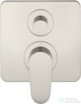 Hansgrohe AXOR Citterio M falsík alatti kád/zuhany csaptelep alaptest nélkül, rozsdamentes acél hatású 34425800 (34425800)