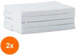 KOH-I-NOOR Set 2 x Plastilina de Modelaj, Alba, 1 kg (HOK-2xKH-K131500101VF)