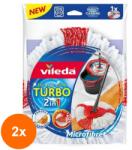 Vileda Set 2 x Rezerva Mop Vileda Easy Wring Turbo 2 in 1 (ROC-2xMAG1012582TS)