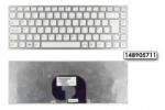 Sony Vaio VPC-Y, VPC- Y11, VPC-Y21 gyári új ezüst keretes fehér UK angol billentyűzet, 148905711