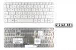 HP Pavilion DV2-1000, DV2-1100, DV2-1200 US angol fehér billentyűzet, 512161-B31
