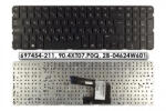 HP Pavilion dv6-7000, dv6-7100, dv6-7300 gyári új magyar fényes fekete billentyűzet, keret nélkül (697454-211)