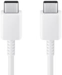 Laptophardware Samsung Galaxy-hoz USB-C to USB-C (Type-C) S10, S20, S21, S22, S23, S24, Adatkábel, Töltőkábel kábel 1m, fehér