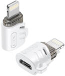 XO Lightning to microUSB OTG (On-the-Go) Adapter, Átalakító Fehér (NB256F)