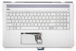 HP Pavilion 15-CC5, 15-CC6, 15-CC7, 15T-CC500 gyári új ezüst belga billentyűzet modul (929867-A41)