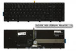 Dell Inspiron 3542, 3550, 5555, 5748 UK ANGOL háttér-világításos laptop billentyűzet (06DJRW, NSK-LR0BQ U0, AEAM9E01110)