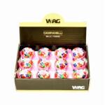  Csengő WAG Flowers pink 4db/csomag
