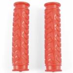  Kormány fogantyú gumi 125mm piros