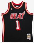 Mitchell & Ness Miami Heat #1 Chris Bosh Dark Jersey black