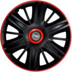 J-Tec Dísztárcsa 14" Maximus Black Red (új! ) (4 darabos garnitúra)