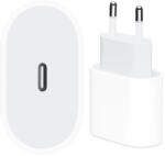 Apple hálózati Type-C töltőfej, 20W, gyári, fehér, MUVV3ZM/A, (csomagolt) - gsmlive