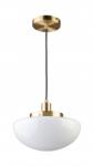 GTV OS-LAM3-11-DEC Mennyezeti lámpatest LAMIA 3, 9539, max. 250V, 50/60Hz, 1*E27, max. 40 W, IP20, átl. 30, 6 cm, arany/fekete (OS-LAM3-11-DEC)