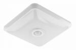GTV OS-ITL12WKW-LED Mennyezeti lámpatest ITALIA LED, négyzet alakú, mozgásérzékelővel, 12W, 900lm, IP20, AC220-240V, 50/60Hz, 360°, 4000K (OS-ITL12WKW-LED)