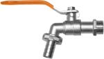 Bradas nikkelezett golyós kerti csap 3/4"-1/2 (GKK04343419Z)