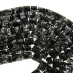  Cuart cu Turmalina Neagra Margele Pietre Semipretioase Butoias - 10-14 x 9-10 mm