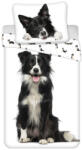 Jerry Fabrics Kutyás Border Collie ágyneműhuzat 140×200cm, 70×90 cm (JFK037409)