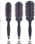 Perfectbeauty Set 3 perii termice cilindrice CAMELEON (32 + 43 + 53 mm) (C7722)