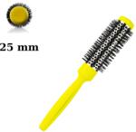 Gettin Fluo Perie de par termica cilindrica GETTIN FLUO 15 mm - GALBEN (C822G)